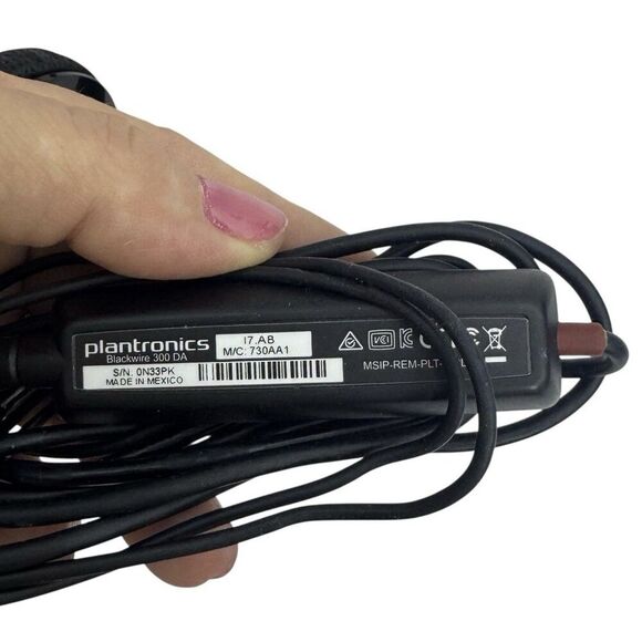 Plantronics - Blackwire 300 DA - Stereo USB PC Computer Desktop Laptop Headset - Picture 9 of 11